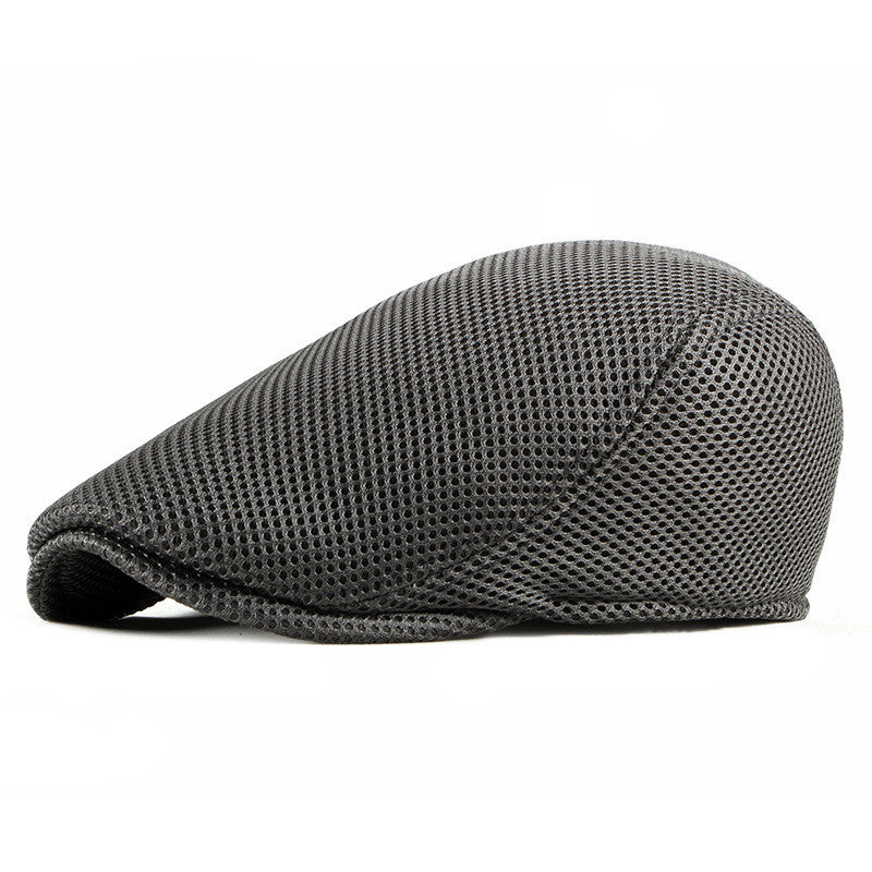 Hollow Mesh Men's Fashion Light Board Simple Cap