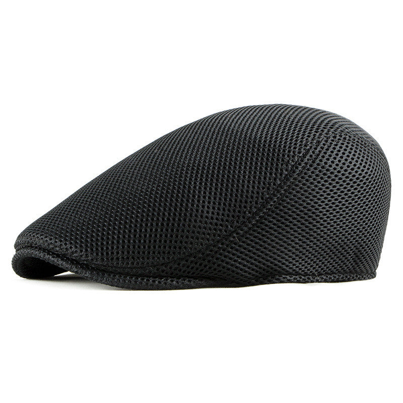 Hollow Mesh Men's Fashion Light Board Simple Cap