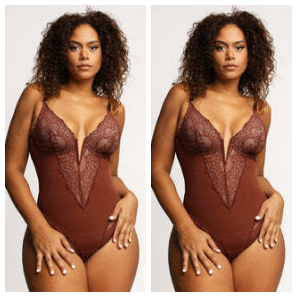 Lace Shapewear Women's Jumpsuit Waist Control Body Shaping Butt Lift Bodysuit Body Shaper Rompers